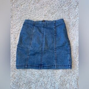 Free people Denim Skirt